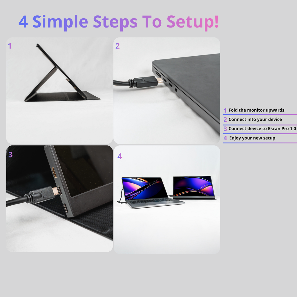 Ekran Lite - 14"QHD Portable Monitor